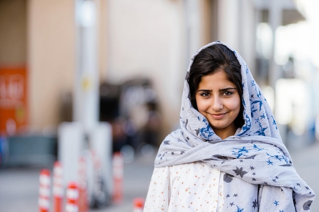 retratos de adolescentes de Oriente Medio