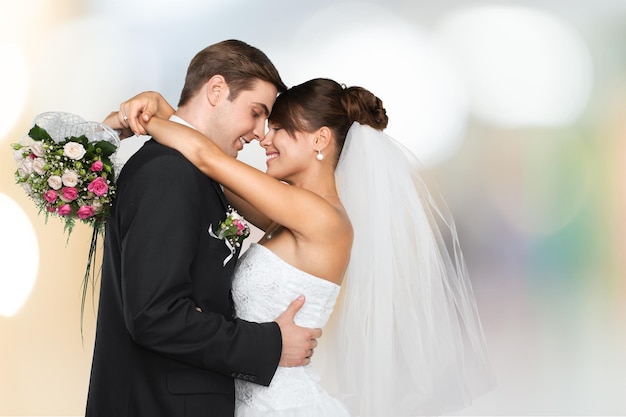 Foto retratos de boda rosa