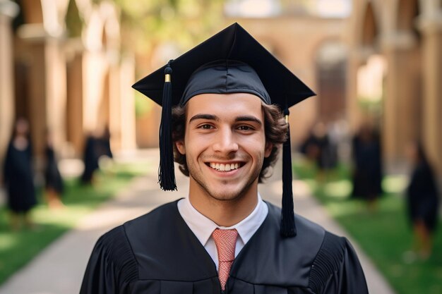 Retratos energéticos de estudiantes universitarios IA generativa