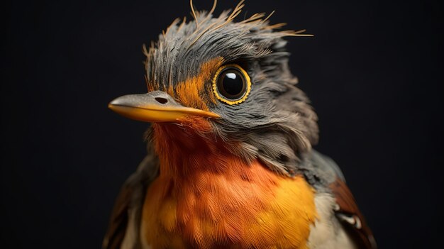 Foto retratos de pájaros hiperdetallados por el fotógrafo tyler lewin