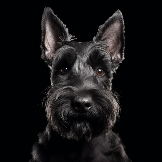 Foto retratos de perros terrier escoceses caprichosos por alan kern