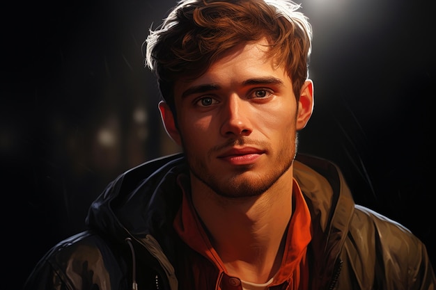 Retratos de personas en estilo realista