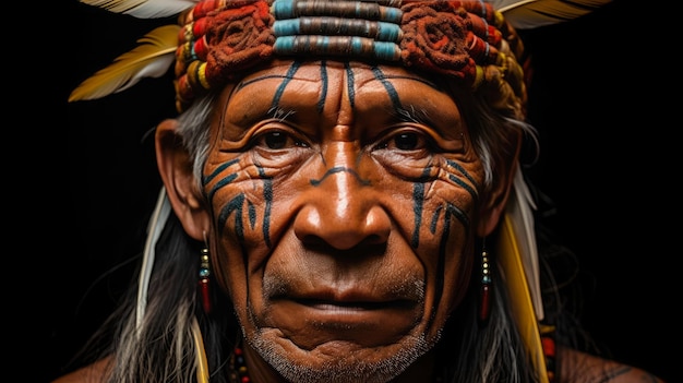 Los retratos de las tribus indígenas en la selva amazónica capturan momentos íntimos que transmiten una profunda conexión emocional con su herencia