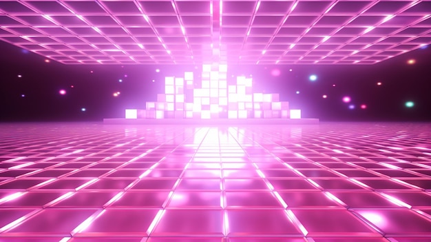 Retro-Disco-Hintergrund