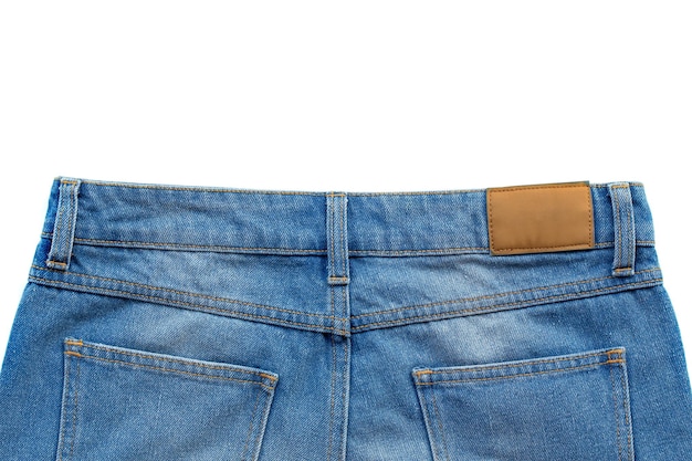 Retro-Farbton der blauen Denim-Jeans-Stoffbeschaffenheit für Modedesign der Hintergrundwebsite oder Hintergrundprodukt