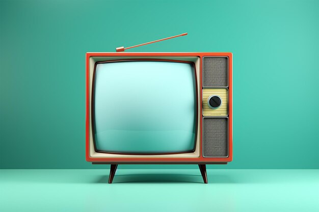 Foto retro-fernseher-stil