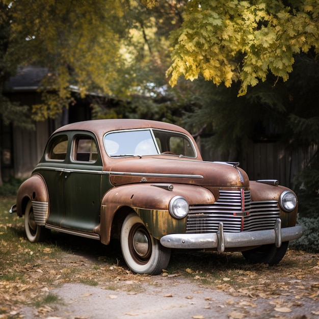 Foto retro-ford-auto