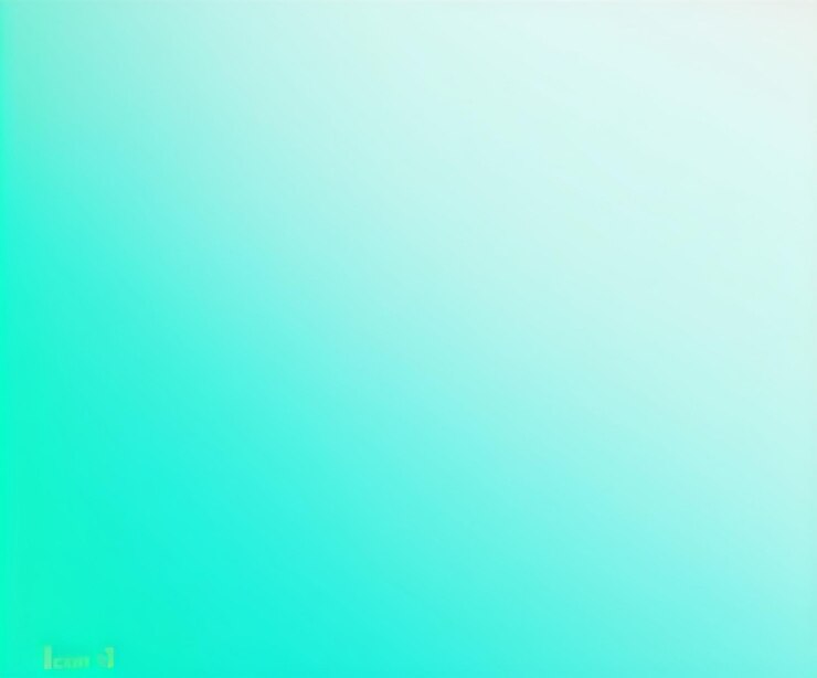 Foto retro reverie teal azul verde vibrante con un fondo de gradiente granulado