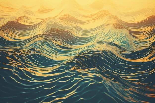 Retro Ripple Reverie foto de fundo legal