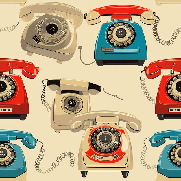 Foto retro-telefone