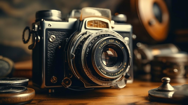 Retro- und Vintage-Fotografie