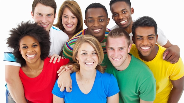 Foto reunião da comunidade estudantil diversa