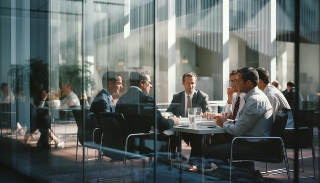 Reunião de empresários