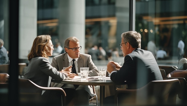 Reunião de empresários