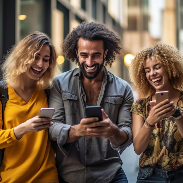 Reunião de fotos grátis dos melhores amigos