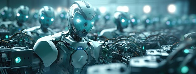 Reunião robótica num espaço automatizado