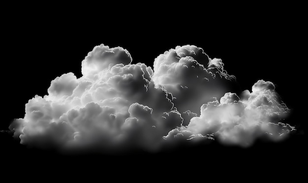 Foto reuniendo nubes de lluvia por encima del cielo oscuro con nubes cumulus listas para derramarse