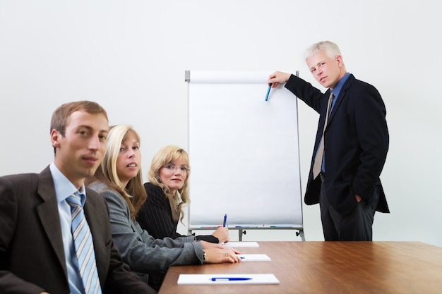 reunión de negocios