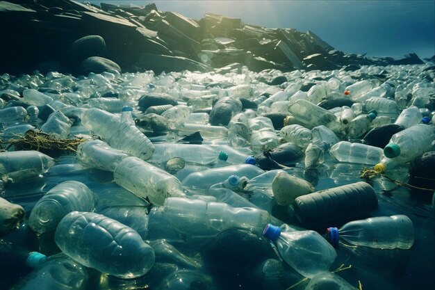 Foto se revela la situación de la contaminación por plásticos que tiene un impacto devastador en las vías fluviales