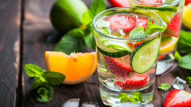 Revitalízate con una bebida refrescante y saludable