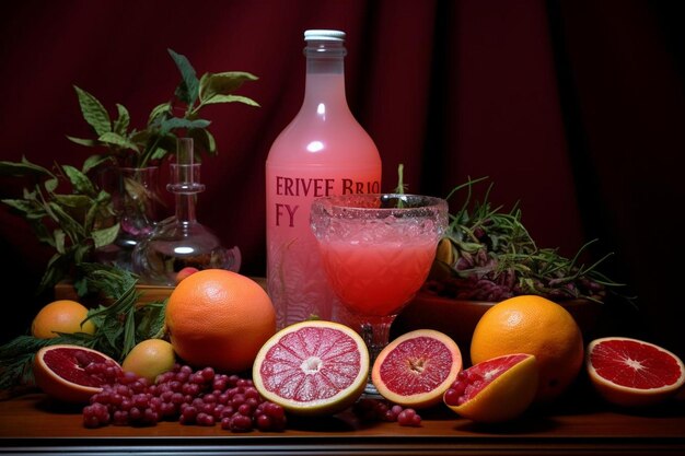 Foto revive potion jugo saludable para recargarse