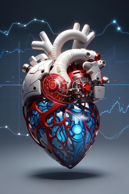 Revivendo a vitalidade revelando o retrato de IA generativa de um coração saudável no Dia Mundial da Hipertensão
