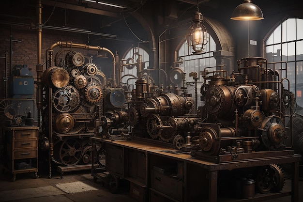 Revolução Industrial Steampunk