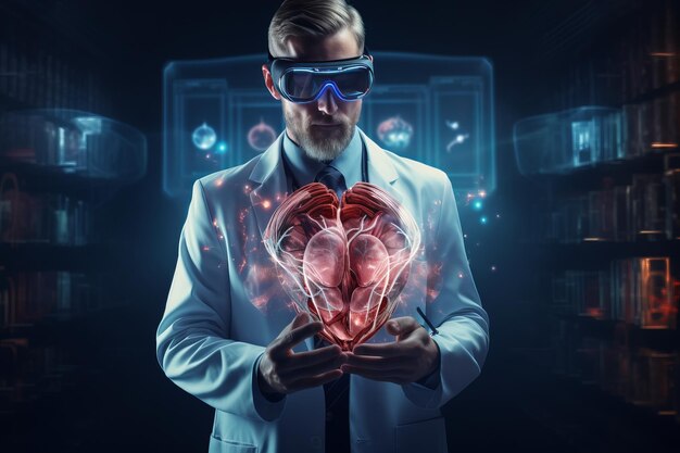 Revolucionando la atención médica con la realidad virtual mejorando el diagnóstico y el tratamiento de los cardiólogos