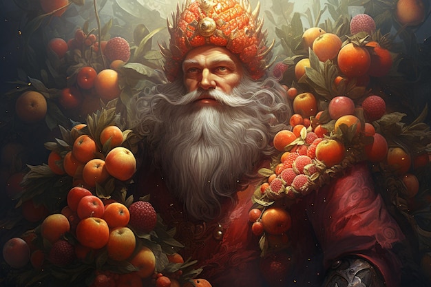 El rey de las frutas.
