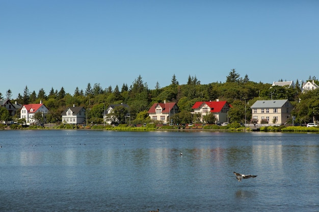 Reykjavik a capital da Islândia.