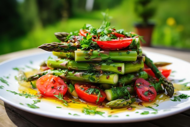 Rezept für Spargelsalat