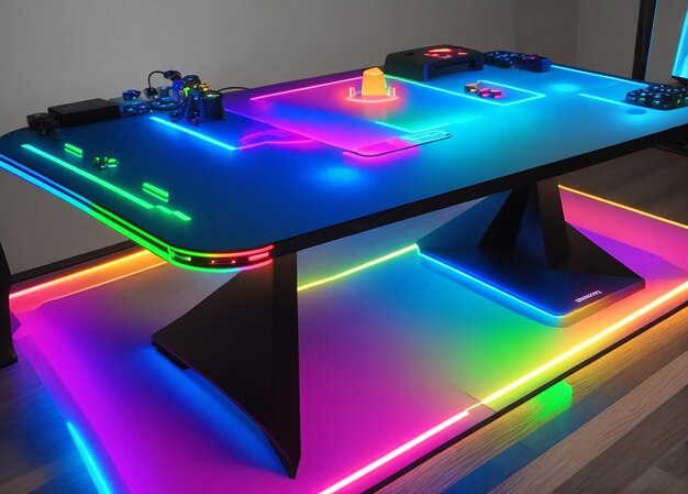 RGB-Spieltisch