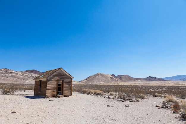 Rhyolite ist eine Geisterstadt im Nye County im US-Bundesstaat Nevada