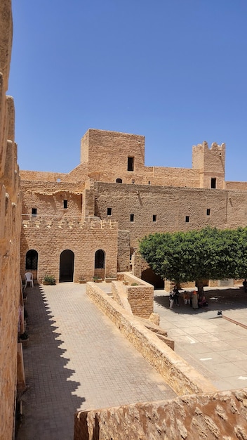 Foto ribat interior de monastir en túnez