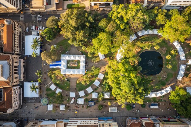 Ribeirão Preto São Paulo Brasil por volta de agosto de 2022 Festival da feira do livro de Ribeirão Preto realizado na praça 15 ao lado do Theatro Pedro II na cidade de Ribeirão Preto, estado de São Paulo