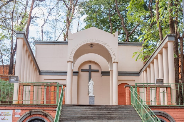 Ribeirao Preto Sao Paulo Brasilien 15. Juni 2022 Satz von Kapellen und Kirchen sieben Kapellen Weg des Glaubens aus der Stadt Ribeirao Preto