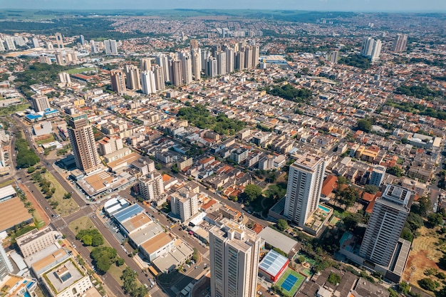 Ribeirão Preto São PauloBrasil Cerca de abril de 2023 Jardim botânico de Ribeirão Preto avenida carlos eduardo de gasperi consoni vista aérea