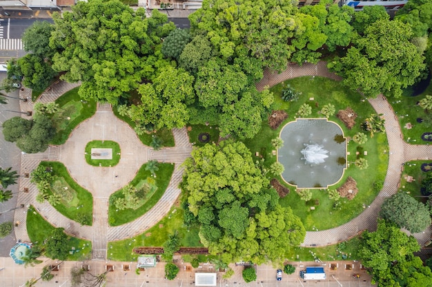 Ribeirao Preto Sao PauloBrasil Circa Marzo 2022 La plaza xv de noviembrexAand Theatro Pedro II es un gran teatro ubicado en la ciudad de Ribeirao Preto, estado de Sao Paulo