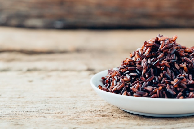 Rice Berry en la mesa