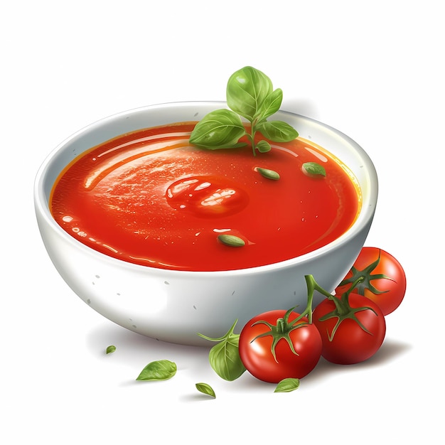 Rich Tomato Indulgence Pasta de tomate y salsa de tomate Pure Tomato Perfection