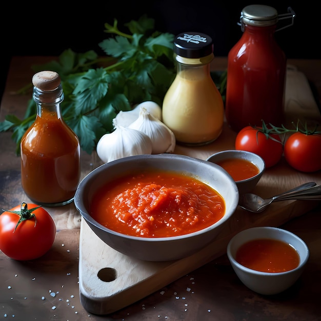 Rich Tomato Indulgence Tomatenmark und Ketchup Pure Tomato Perfection