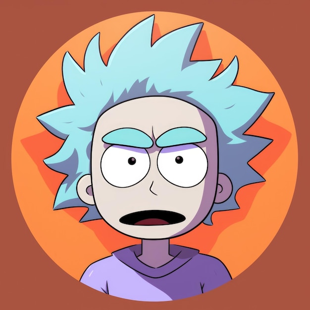 Marca alguém pra ver essa animação estilo Rick and Morty com você