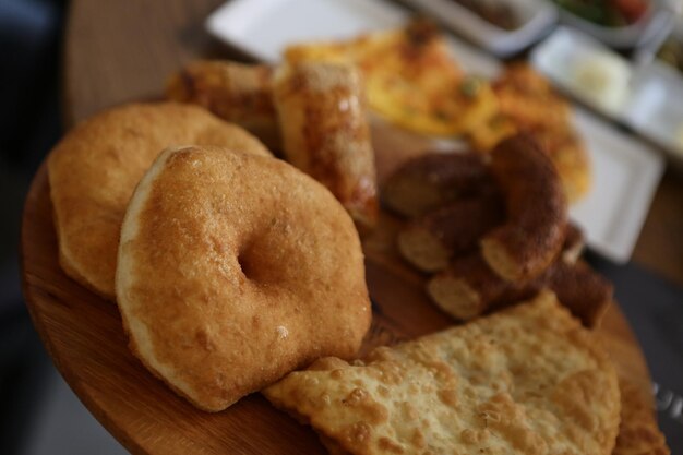 Rico y delicioso desayuno turco