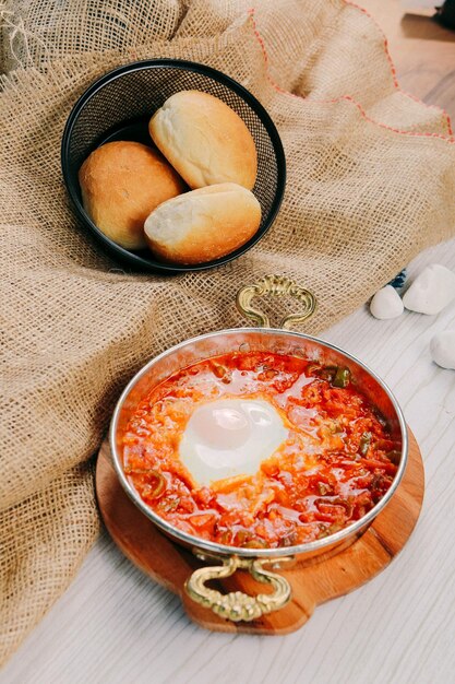 Rico y delicioso desayuno turco