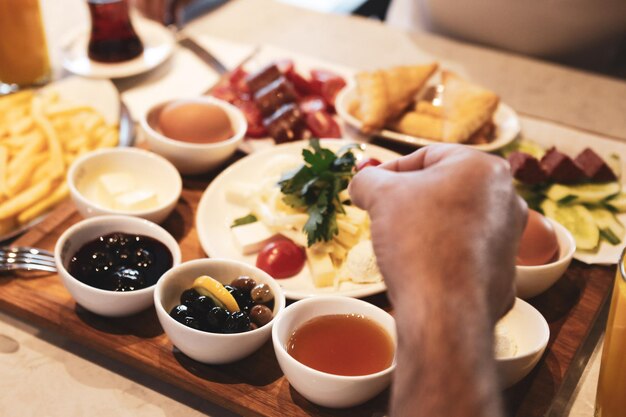 Rico y delicioso desayuno