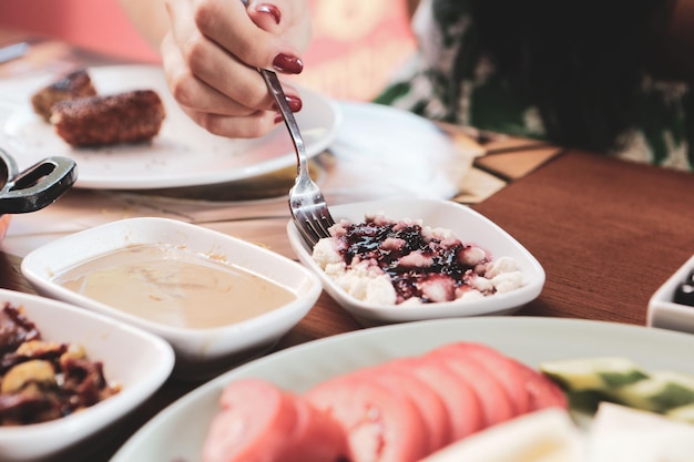 Rico y delicioso desayuno