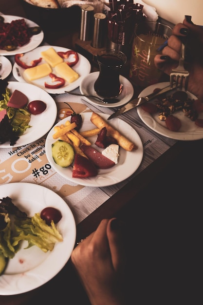 Rico y delicioso desayuno