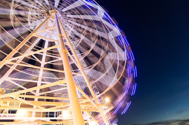 Riesenrad am Abend