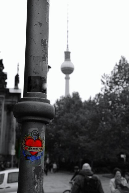 Foto riesenrad gegen den himmel