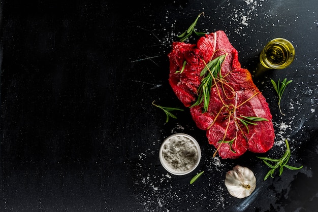 Rinderfiletsteak mit Gewürzen